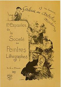 Charles Lucien Leandre Art Print - Galerie Des Artistes Modernes