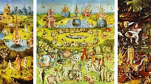 Garden Of Earthly Delights (Triptych) - Art Print Art Print - Garden Of Earthly Delights (Triptych)