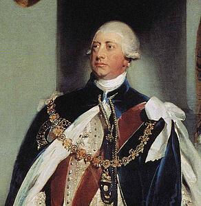George Iii. Detail - Art Print Art Print - George Iii. Detail