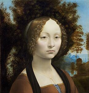 Leonardo Art Print - Ginevra De' Benci