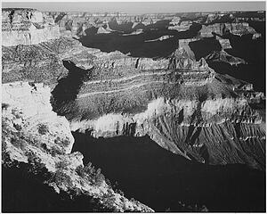 Grand Canyon National Park Art Print - Grand Canyon National Park. Arizona. Photographs Of National Parks And Monuments, Compiled 1941 - 1942, Documenting The Period Ca. 1933 - 1942.