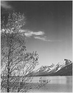 Photographs Art Print - Grand Teton National Park, Wyoming. (Vertical Orientation). Photographs Of National Parks And Monuments, Compiled 1941 - 1942, Documenting The Period Ca. 1933 - 1942.