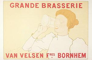 Grande Art Print - Grande Brasserie Van Velsen Frères. Bornhem.
