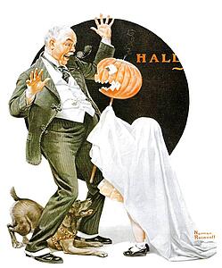 Ghost Art Print - Halloween
