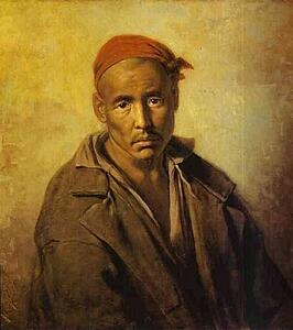 Art Print - Head Of A Kirghiz Convict