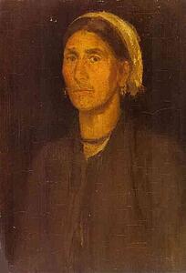 Art Print - Head Of A Peasant Woman