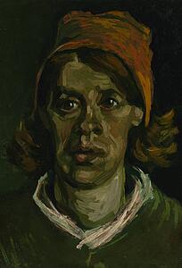 Head Of A Woman Art Print - Head Of A Woman