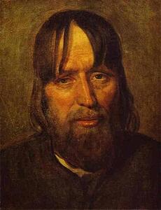 Head Of An Old Peasant - Art Print Art Print - Head Of An Old Peasant