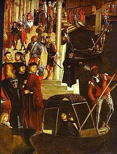 Art Print - Healing Of A Madman. Detail