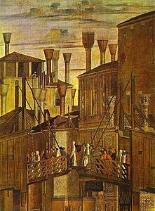 Art Print - Healing Of A Madman. Detail