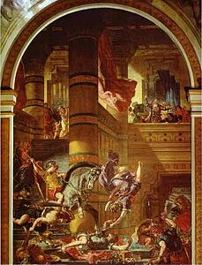 Heliodorus Driven From The Temple - Art Print Art Print - Heliodorus Driven From The Temple