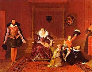 Art Print - Henry Iv Recieving The Ambassador Of Spain