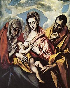 Holy Family With St. Anne - Art Print Art Print - Holy Family With St. Anne