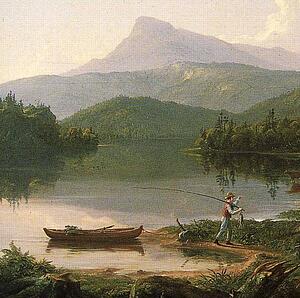 Art Print - Home In The Woods. Detail