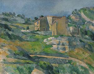 Provence Art Print - Houses In Provence: The Riaux Valley Near L'estaque