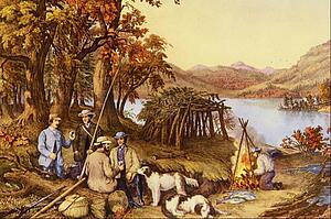 Hunting Art Print - Hunting, Fishing And Forest Scenes