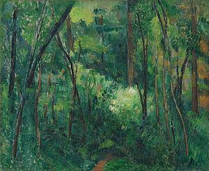 Forest Art Print - Interior Of A Forest