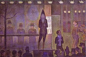 Invitation To The Sideshow (La Parade De Cirque). Detail - Art Print Art Print - Invitation To The Sideshow (La Parade De Cirque). Detail