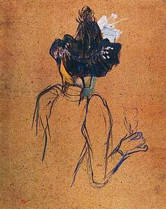 Art Print - Jane Avril. Back View