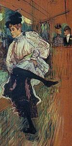 Jane Avril Dancing - Art Print Art Print - Jane Avril Dancing