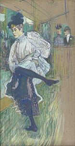 Jane Art Print - Jane Avril Dancing