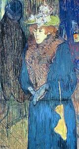 Jane Avril Entering The Moulin Rouge - Art Print Art Print - Jane Avril Entering The Moulin Rouge