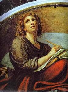 Art Print - John The Evangelist. Detail