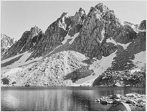 Kearsarge Art Print - Kearsarge Pinnacles, Kings River Canyon (Proposed As A National Park), California, 1936. Photographs Of National Parks And Monuments, Compiled 1941 - 1942, Documenting The Period Ca. 1933 - 1942.