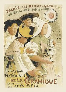 Etienne Moreau Nelaton Art Print - L' "exposition Nationale De La Céramique Et De Tous Les Arts Du Feu".
