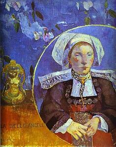 La Belle Angèle (Portrait Of Madame Satre) - Art Print Art Print - La Belle Angèle (Portrait Of Madame Satre)