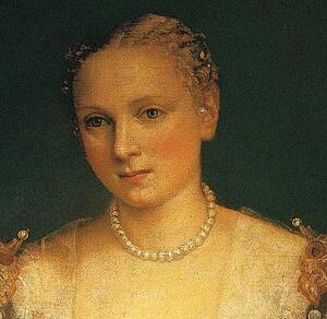 La Belle Nani (Portrait Of A Woman). Detail - Art Print Art Print - La Belle Nani (Portrait Of A Woman). Detail