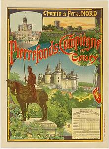 Nord Art Print - La Cie Du Nord: "pierrefonds".