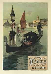 La Compagnie De L'est : "venise". - Art Print Art Print - La Compagnie De L'est : "venise".