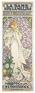 Aux Art Print - La Dame Aux Camelias
