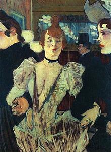 La Goulue Entrant Au Moulin Rouge / La Goulue Entering The Moulin Rouge - Art Print Art Print - La Goulue Entrant Au Moulin Rouge / La Goulue Entering The Moulin Rouge