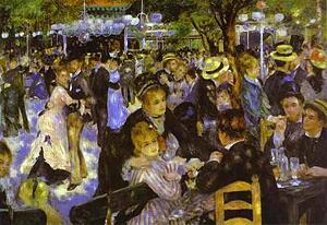 La Moulin De La Galette - Art Print Art Print - La Moulin De La Galette