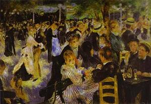 La Moulin De La Galette - Art Print Art Print - La Moulin De La Galette