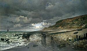 Pointe Art Print - La Pointe De La Hève At Low Tide