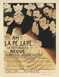 Pépinière Art Print - La Revue 'ah! La Pé.. La Pé.. La Pépinière'.