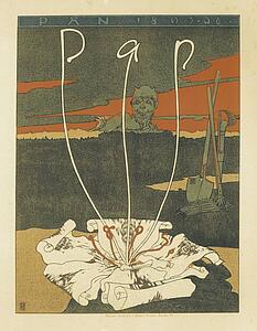 Pans Art Print - La Revue Artistique "pan".