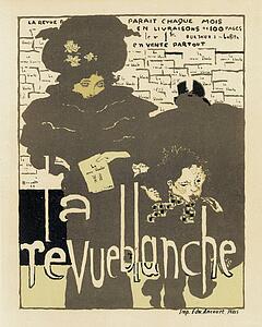 Revue Blanche Art Print - La "revue Blanche".