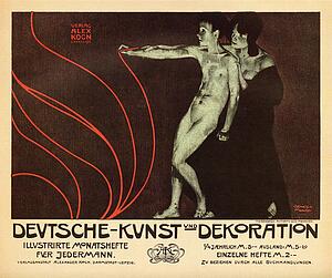 Revue Art Print - La Revue Illustrée Mensuelle "deutsche-Kunst Und Dekoration".