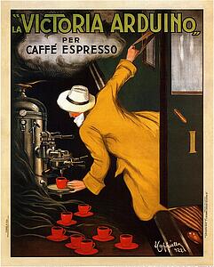 Pen Art Print - La "victoria Arduino" Per Caffé Espresso