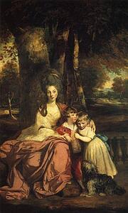 Art Print - Lady Elizabeth Delmé And Her Children