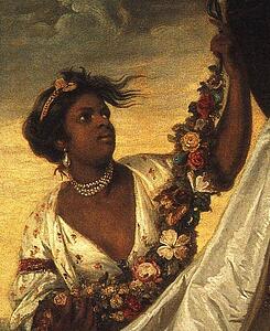Art Print - Lady Elizabeth Keppel. Detail