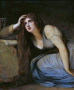 Art Print - Lady Hamilton As Mary Magdalene