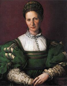 Art Print - Lady In Green