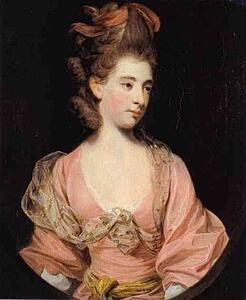Art Print - Lady In Pink, Said To Be Mrs. Elizabeth Sheridan