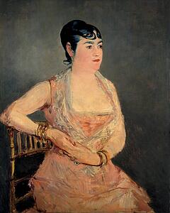 Pink Art Print - Lady In Pink