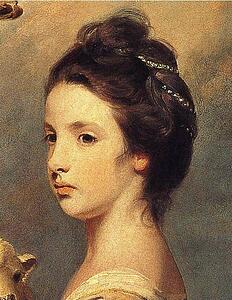 Art Print - Lady Mary Leslie. Detail